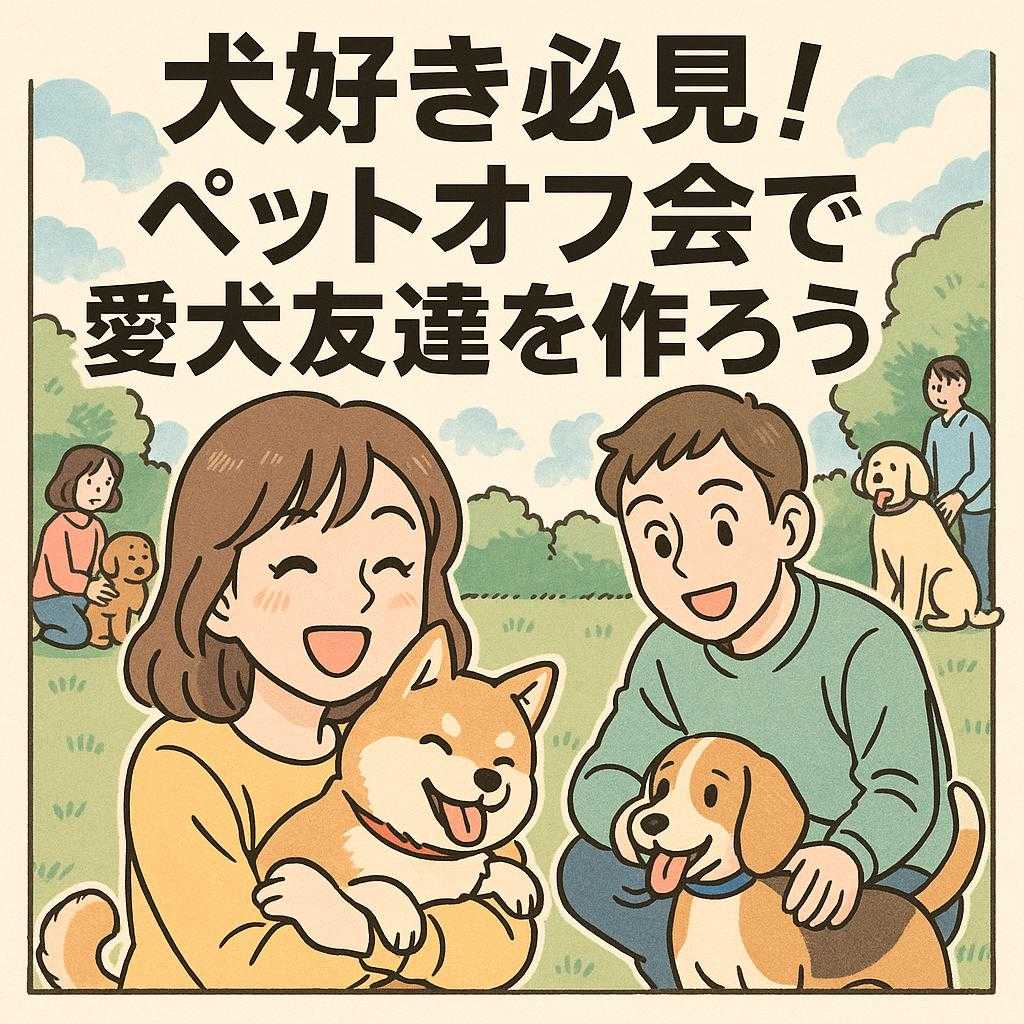 犬好き必見！ペットオフ会で愛犬友達を作ろう