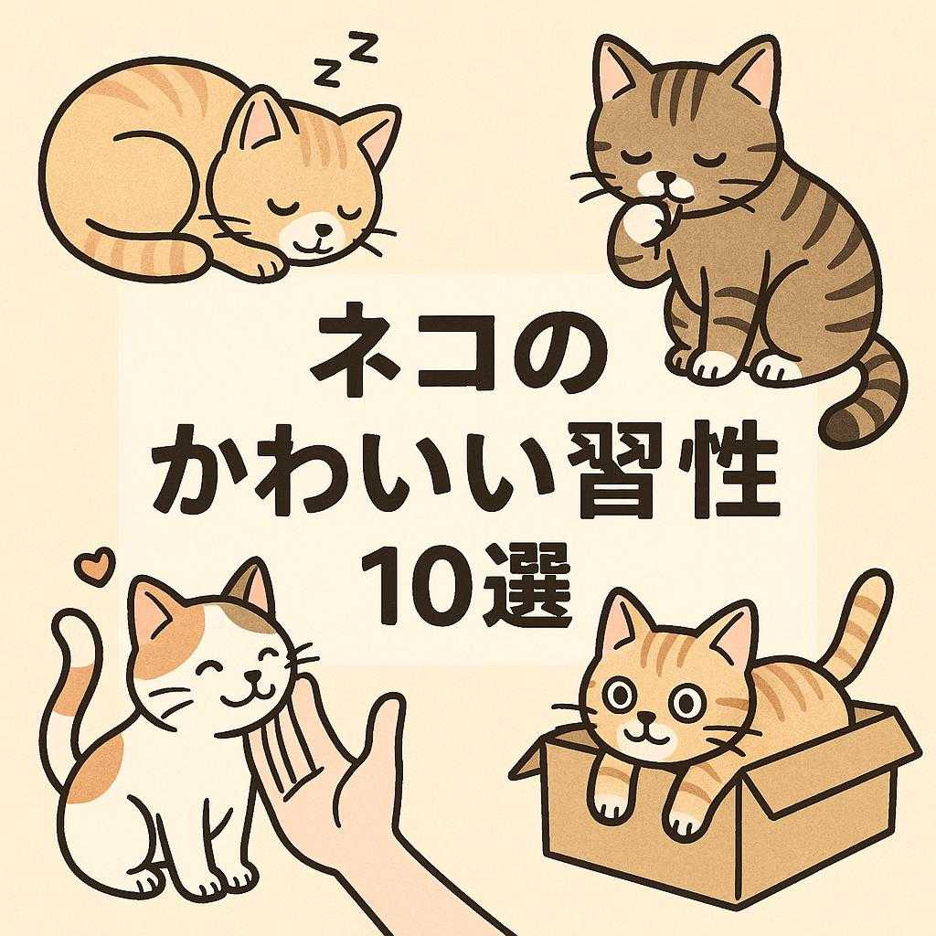 ネコのかわいい習性10選