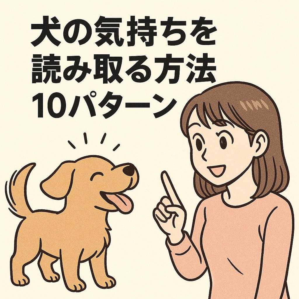 犬の気持ちを読み取る方法10パターン