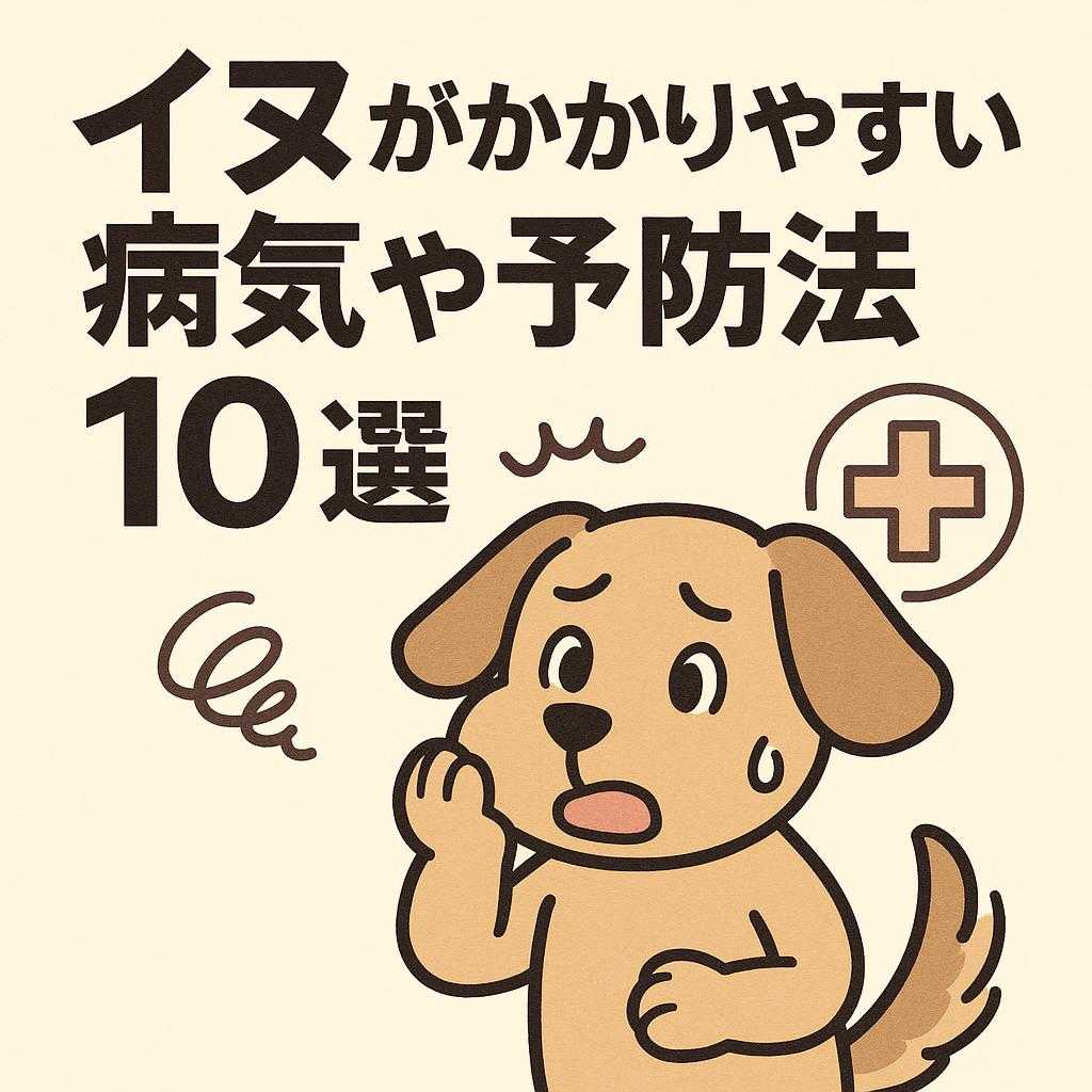 イヌがかかりやすい病気や予防法10選