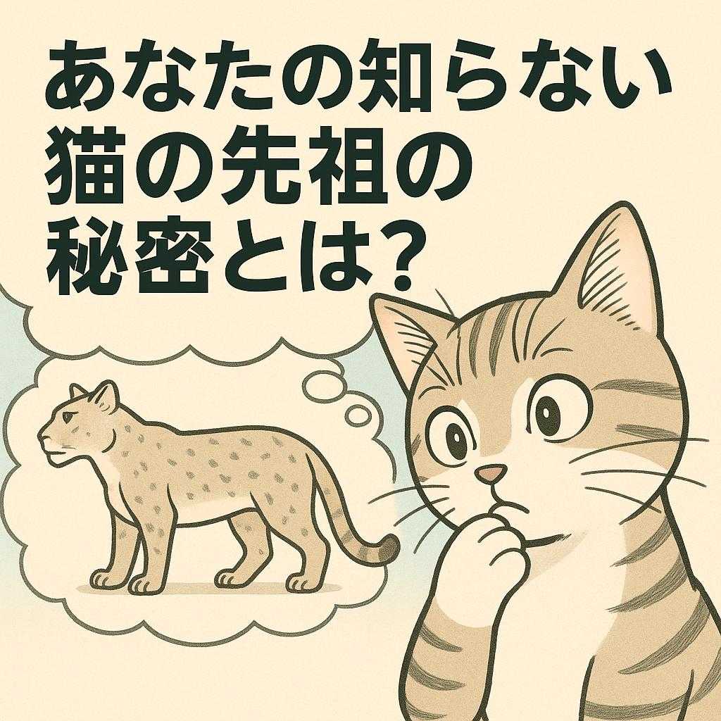 あなたの知らない猫の先祖の秘密とは？