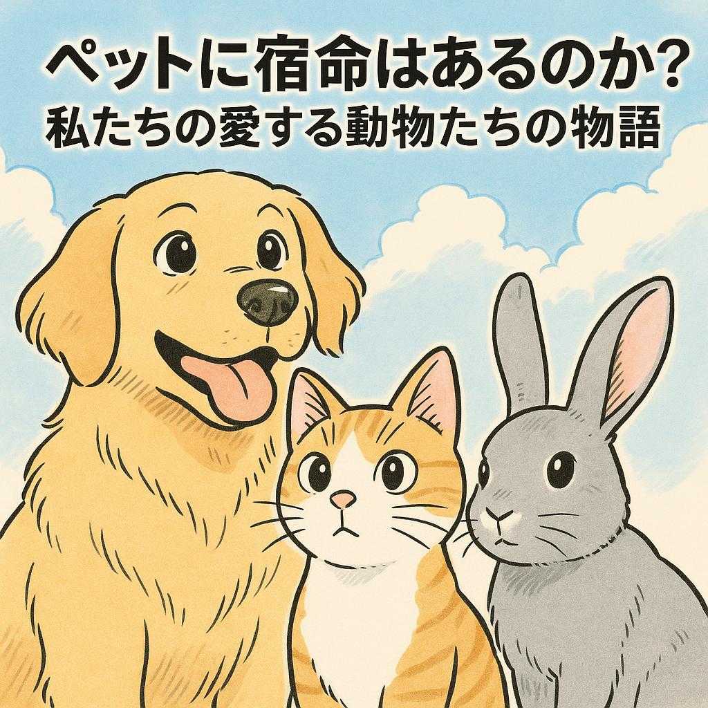 ペットに宿命はあるのか？私たちの愛する動物たちの物語