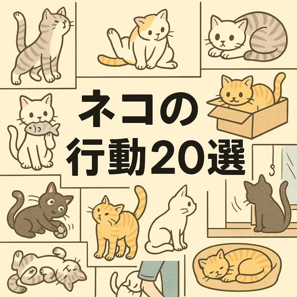 ネコの行動20選