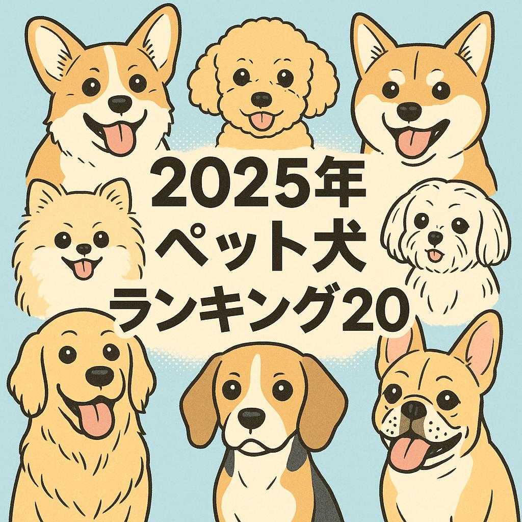 2025年ペット犬ランキング20