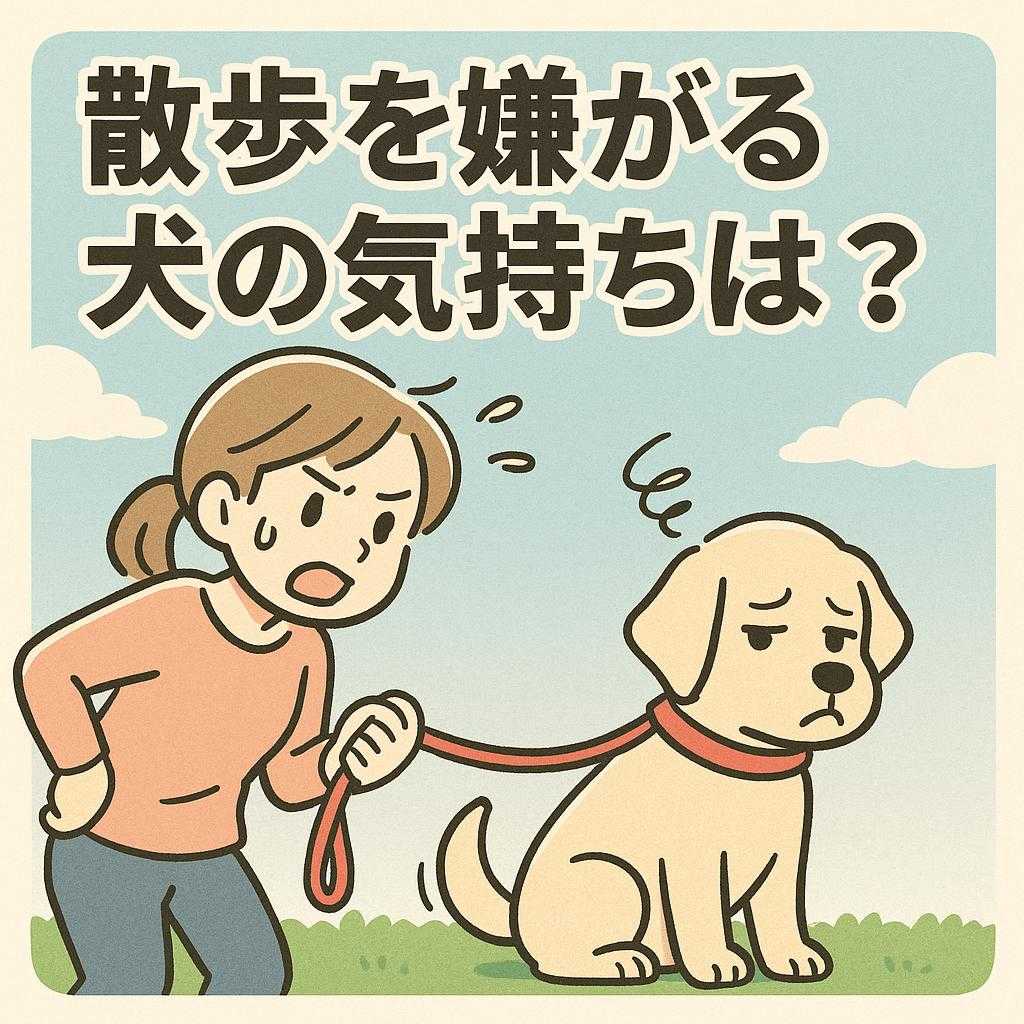 散歩を嫌がる犬の気持ちは？