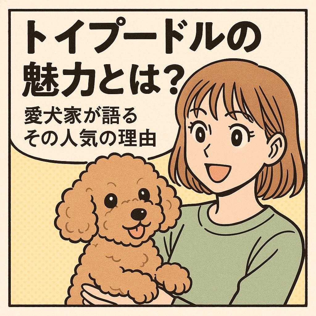 トイプードルの魅力とは？愛犬家が語るその人気の理由