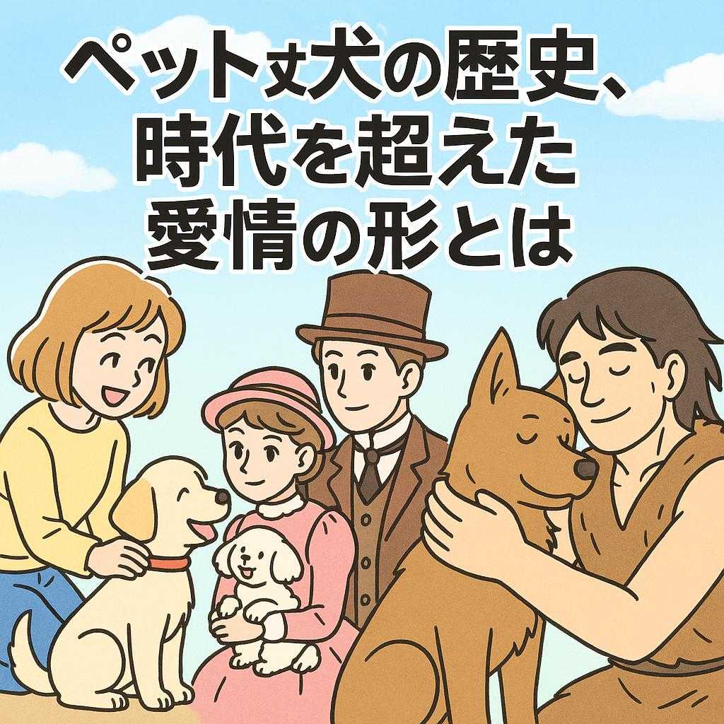ペット犬の歴史、時代を超えた愛情の形とは