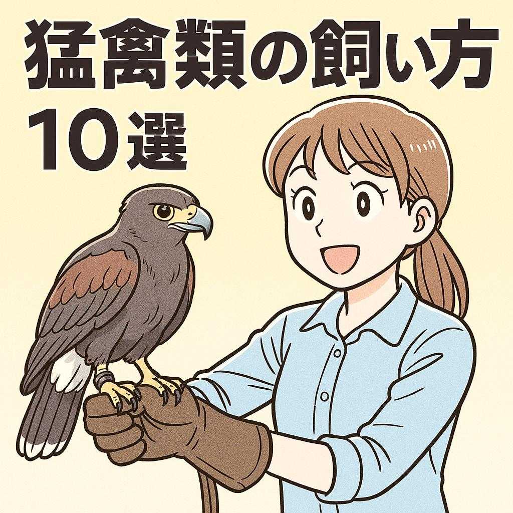 猛禽類の飼い方　10選