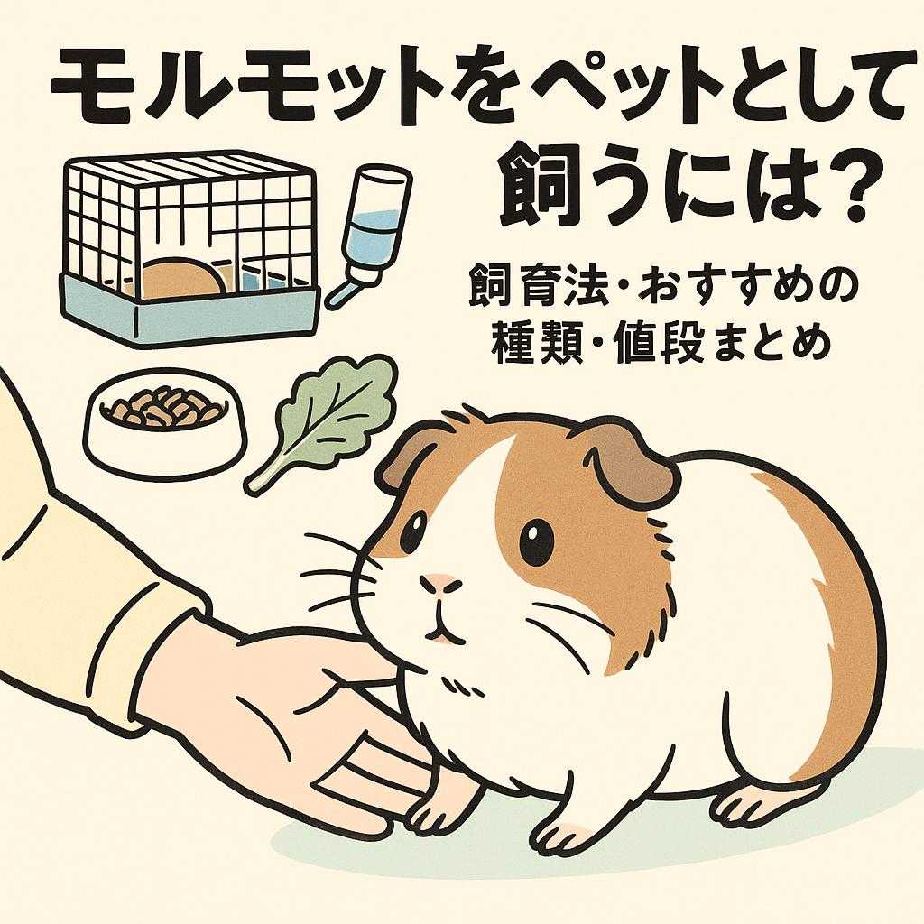 モルモットをペットとして飼うには? 飼育方法・おすすめの種類・値段まとめ