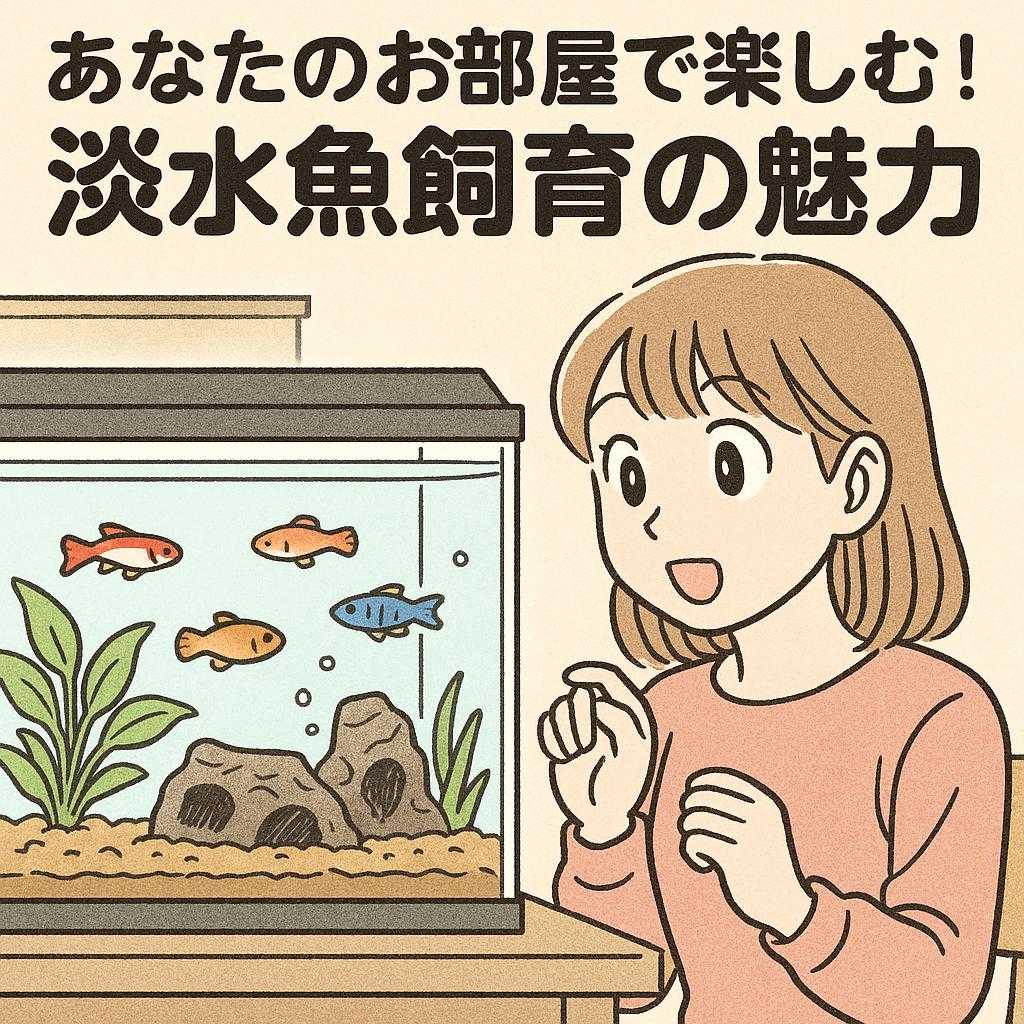 あなたのお部屋で楽しむ！淡水魚飼育の魅力