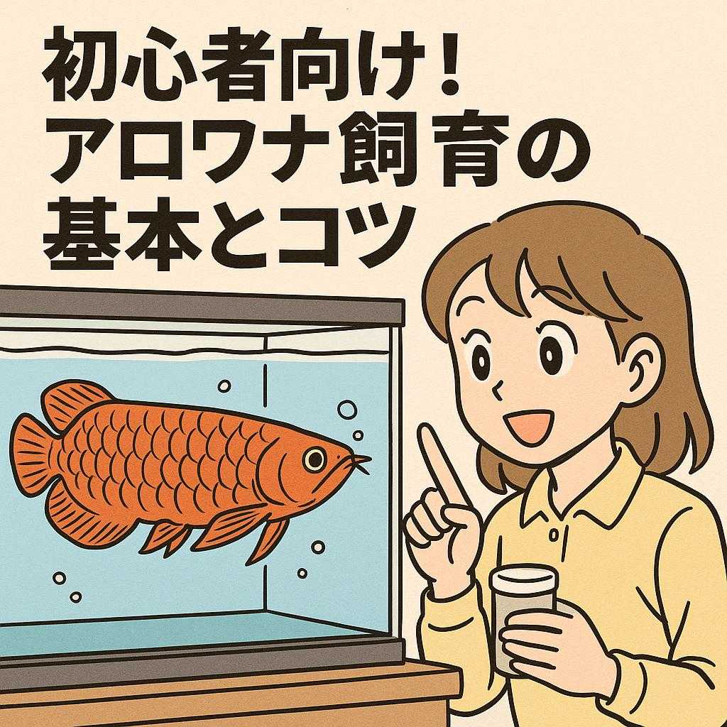 初心者向け！アロワナ飼育の基本とコツ
