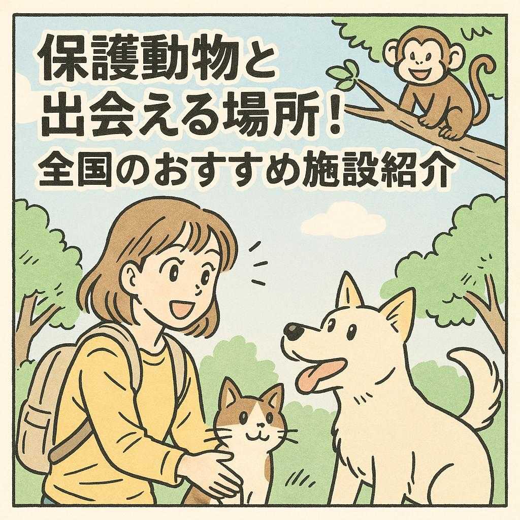保護動物と出会える場所！全国のおすすめ施設紹介