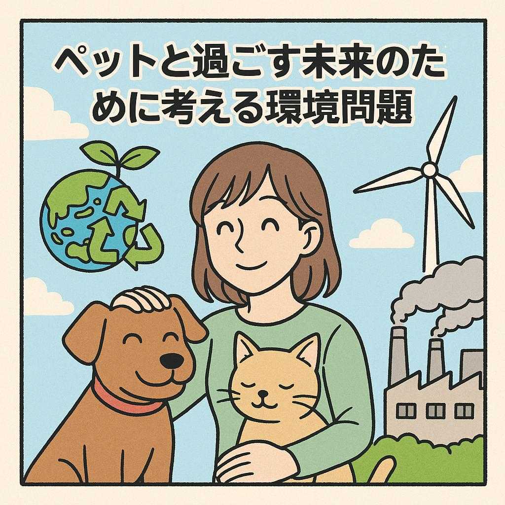 ペットと過ごす未来のために考える環境問題