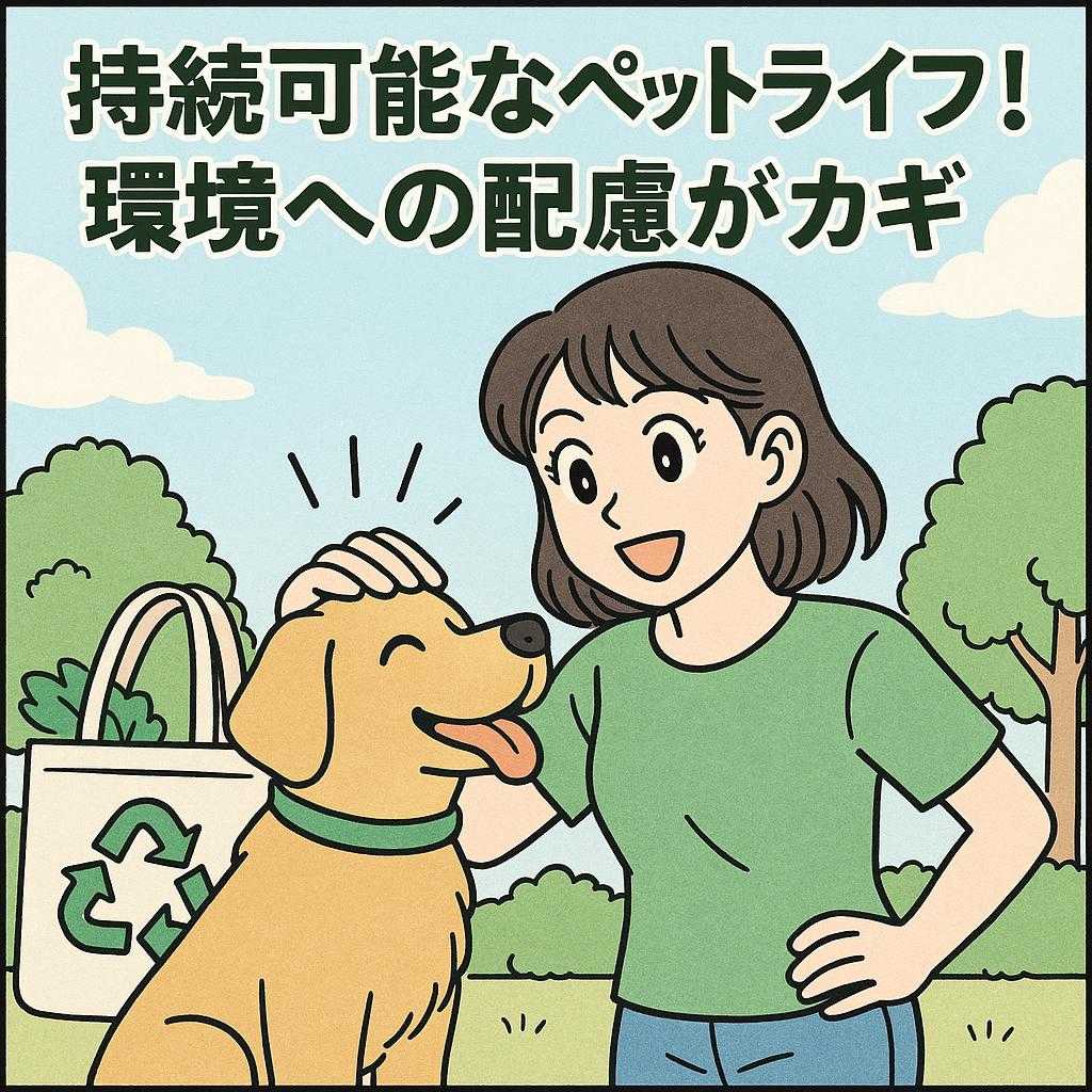 持続可能なペットライフ！環境への配慮がカギ