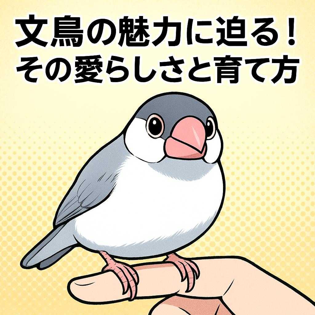 文鳥の魅力に迫る!その愛らしさと育て方