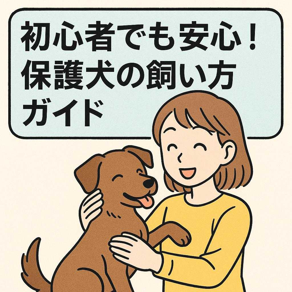 初心者でも安心！保護犬の飼い方ガイド