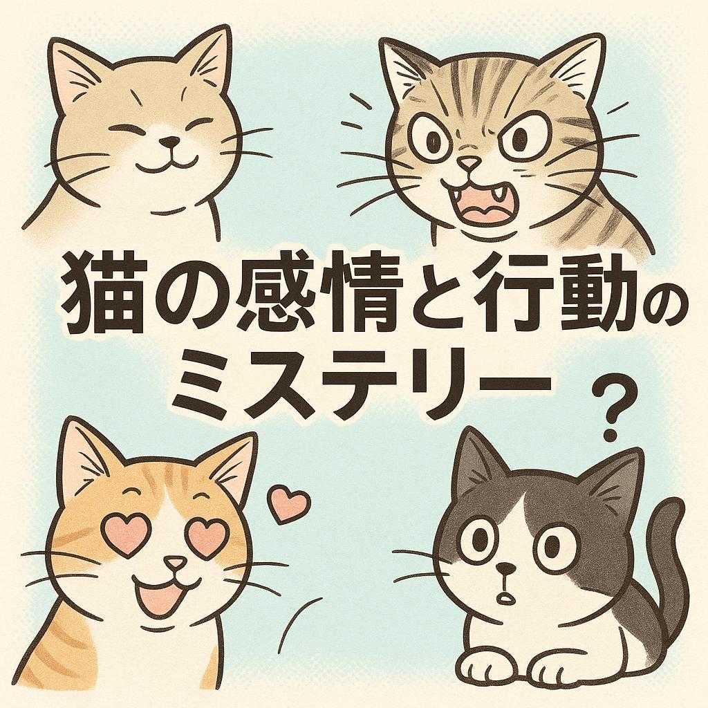 猫の感情と行動のミステリー