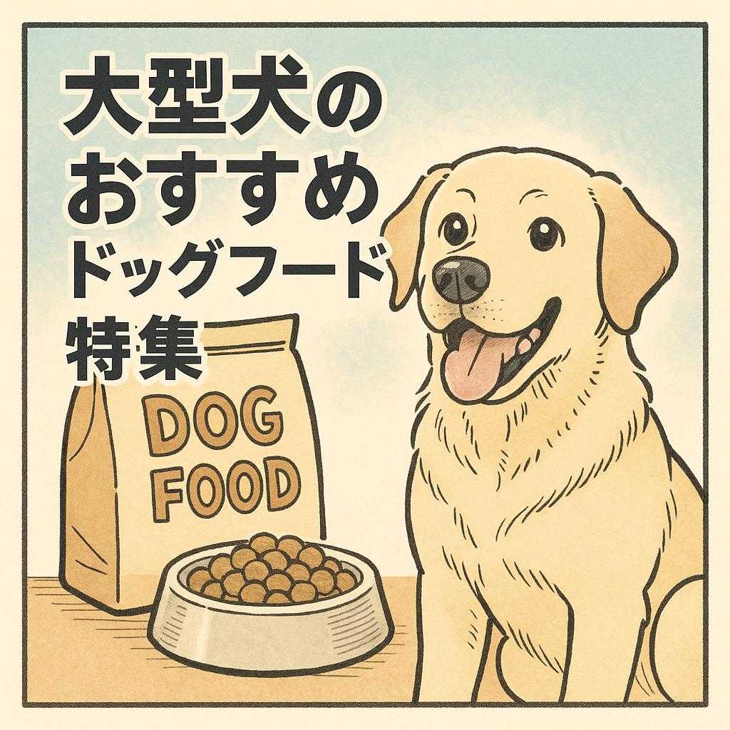 大型犬のおすすめドッグフード特集