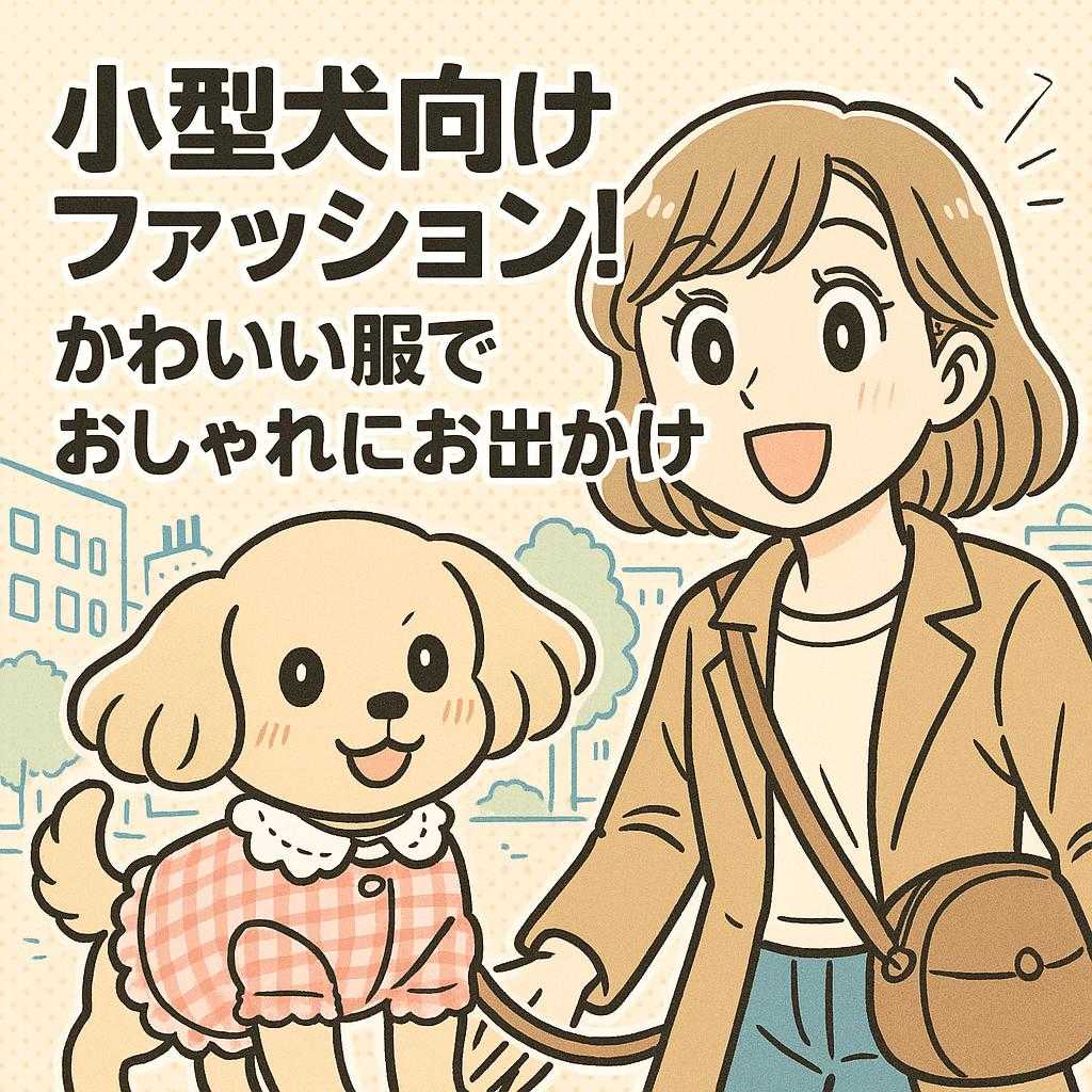 小型犬向けファッション！かわいい服でおしゃれにお出かけ