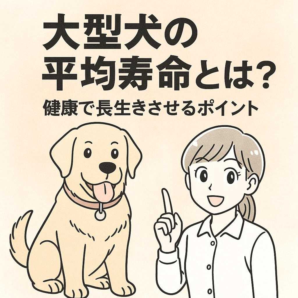 大型犬の平均寿命とは?健康で長生きさせるポイント