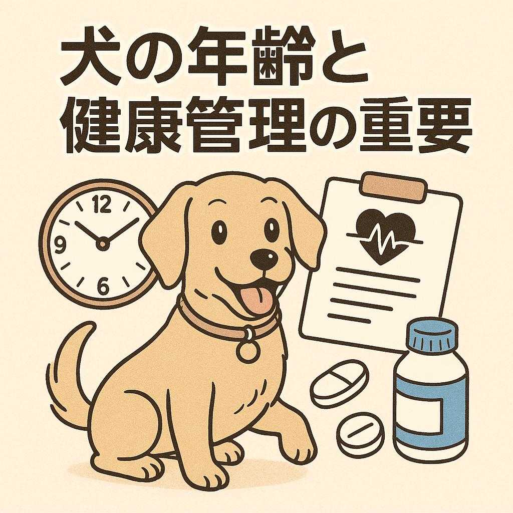 犬の年齢と健康管理の重要性