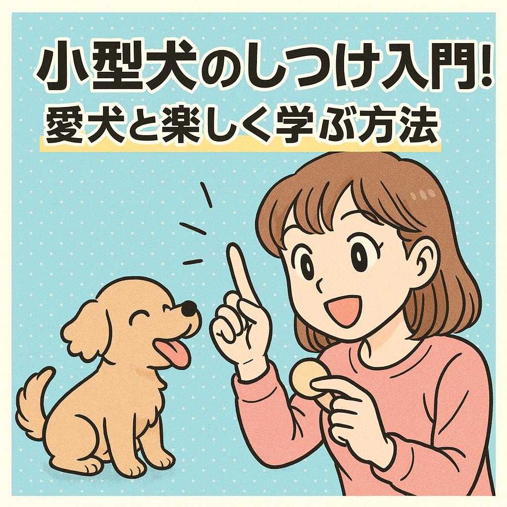 小型犬のしつけ入門!愛犬と楽しく学ぶ方法