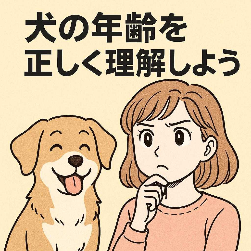 犬の年齢を正しく理解しよう